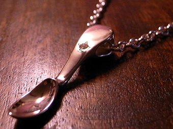 「贈るギフト」ブランド Fortunate Gift Jewelry 銀のベビースプーン-04